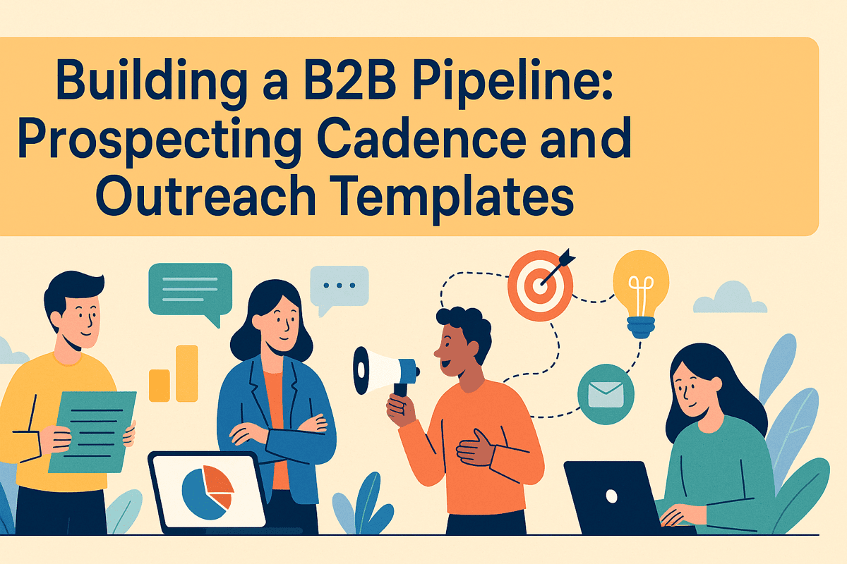 BUILDING A B2B PIPELINE: PROSPECTING CADENCE AND OUTREACH TEMPLATES